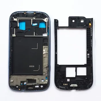 Prvotno Srednjega Okvirja Stanovanja Primeru Nadomestni Del Okvirja Za Samsung Galaxy S3 i9300 Sprednji plošči Okvir LCD Imetnik Ploščo housi