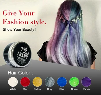 PURC 2020 dobro barvanje trend siva barva enkrat pralno barvo las, 100 ml instrant barve las moda za nego las las styling izdelki