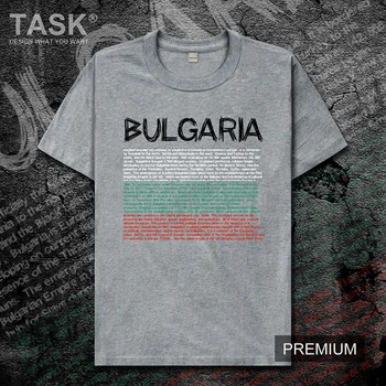 Republika Bolgarija bolgarski BGR mens t shirt novi Vrhovi t-shirt Kratek rokav obleke majica reprezentance državi Moda