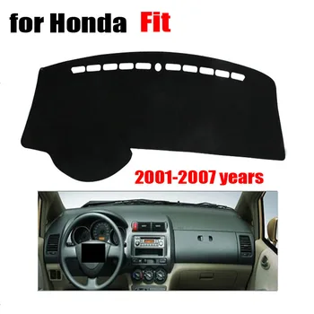 RKAC Avto nadzorna plošča pokrov mat Honda stare Fit 2001 do 2007 dash pokrov levi strani pogona Izognili svetlobe pad desk pad Auto dodatki