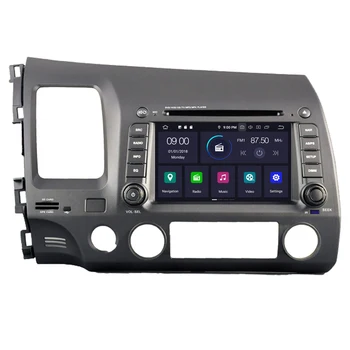 RoverOne Avto Multimedijski Predvajalnik Za Honda Za Državljansko 2006 - 2011 Android 10 Jedro Octa DVD GPS Navigacija Radio Stereo PhoneLink