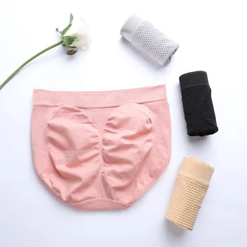Satja Toplo Palace Spodnje hlače Dame Mid-Dvig Hlačnic dvo-Plastno Brezšivne spodnje Hlačke Ženske Hip Hlače Posameznih Paket 3D