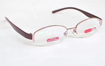 Semi-rim moda TR90 Super lahka ženske Okvir Spektakel Obravnavi Očala +4.5 +5 +5.5 +6 +6.5 +7 +7.5 za +13 Ochki dlya chteniya