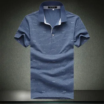 Siva 5XL Moški Polo Majica 2019 Nov Val Tiskanje Majice Polo Moški Priložnostne Bombaža, Kratek Rokav Obleka Vino Modra 1816