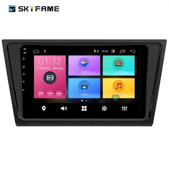 SKYFAME Avto Radio Stereo Za VW Bora 2016-2018 Android Multimedijski Sistem GPS Navigacijski DVD Predvajalnik