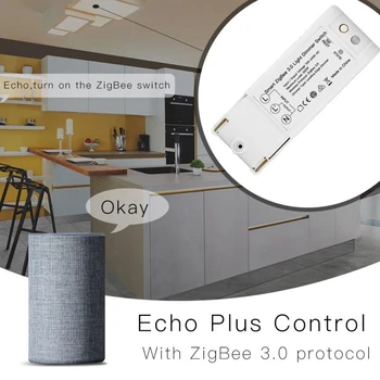 Smart ZigBee 3.0 Svetlobe Dimmer DIY Smart Home Spremenjen Stikalo za Echo Plus Alexa SmartThings Daljinski upravljalnik App