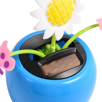 Sončne Apple Cvet Swing Lutke Igrače Samodejno Zaniha Sončnice Avto Notranje Dekoracije
