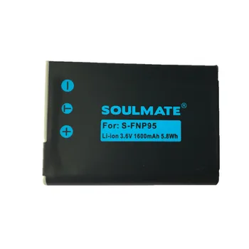 SOULMATE NP-95 litijeve baterije pack NP 95 Digitalni Fotoaparat, Baterijo FNP95 Za Fujifilm X30 X100 X100S X100T XS1 FinePix F30 F31