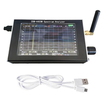 Stabilno Interfonski Signal Z Anteno LCD-Zaslon RC Igrača 35 M; Na 4400M Ročni Analizator USB Vmesnik Aluminij Zlitine