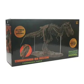 Starodavne Živali Fosilnih Model Igrača Lobanja, T Rex Tyrannosaurus Rex Okostje Dinozavra Živali Zbiralec Dekor 2019