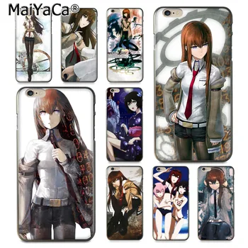 Steins Vrata Anime Japonskem V Prodaji Luksuznih Kul Telefon Primeru za iPhone 8 7 6 6S Plus X XS XR XSMax 5 5S SE 12 mini Max 12PRO