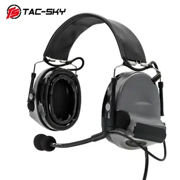 TAC-NEBO Taktično Lovske Slušalke COMTAC II Silikonski Earmuff Hrupa Preklic Pickup Streljanje Slušalke+Interkom Adapter PG PG U94