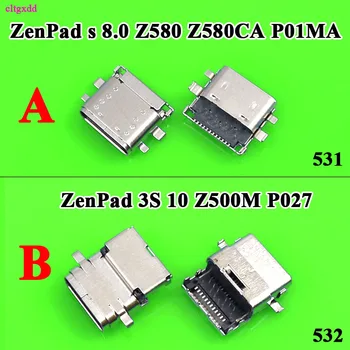Tip c polnjenje prek kabla usb priključek za polnilnik priključek Za Asus ZenFone 3 Ultra ZU680KL ZenPad s 8.0 Z580 Z580CA P3S 10 Z500M P027 P01MA plug