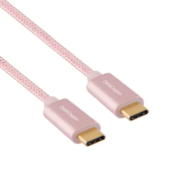 Tip USB-C-C-Kabel, Pleteni USB 2.0 Tip C (USB-C) Tip C Podatkovni Kabel za Polnjenje, (3A), Združljiv MacBook (Pro