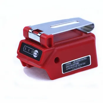 Trajno Adapter Li-Ionska Baterija Napajalni Adapter DC 12V USB je Baterija Pretvornik za Black & Decker 20V Litijeve Baterije Pribor Nova