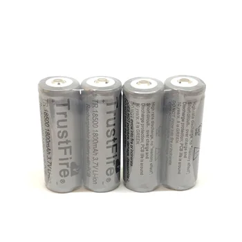 TrustFire TR 18500 1800mAh 3,7 V Li-ionska Baterija za Polnjenje Fotoaparata Svetilko, Baklo Baterije S PCB Zaščitene Odbor
