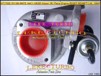 Turbo GT1752S 701196-0007 701196-0001 701196-0002 701196-0006 14411-VB301 701196 Za NISSAN Y61 PATROL RD28Ti RD28T RD28ETI 2.8 L