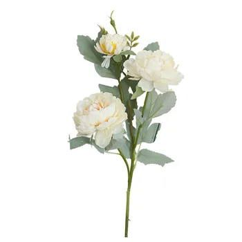 Umetni Ponaredek Zahodni Rose Cvet Peony Poročne Svate Doma Dekor