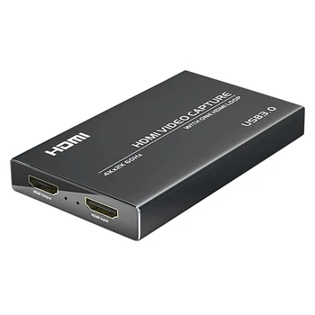 USB 3.0, HDMI, Zajem Video Kartica HD 4K 60Hz Zanke Iz Igre Snemanje Polje,za OBS/OS X/Linux/Windows Črn