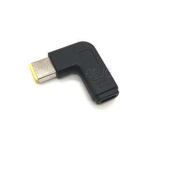 USB 3.1 Vrste C, USB-C Ženski DC Kvadratnih Moški s pin Napajanje Polnjenje Ac Priključek AdaptorType-c stopnja Za IBM Lenovo