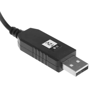 USB DC 5V, Da 9V 2.1x5.5mm Moški Korak navzgor, Adapter Kabel Za Usmerjevalnik LED Trak Svetlobe