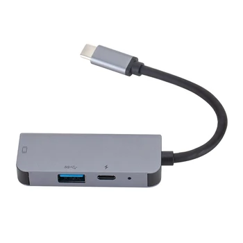 USB3.1 Tip-C HDMI HUB DP Priklopne Postaje USB-Vmesnik C Adapter Podpira PD Polnjenje