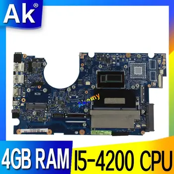 UX32LA I5-4200 PROCESOR, 4GB RAM matično ploščo Za ASUS UX32LN UX32LA UX32L UX32LA-LN Laptop mainboard Preizkušen Dela