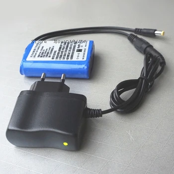 V Razredu 12V 3000MAH 3AH Litij-ionska Obračuna Baterije za Napajanje Banka Brezplačno Polnilnik & 5V USB Buck Converter & DIY Priključek