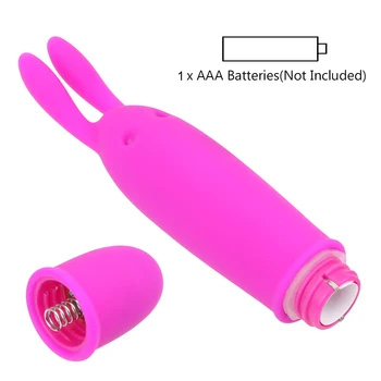 VATINE 10 Hitrost Rabbit Vibrator Močne vibracije Klitoris Stimulator Spolnih Igrač za Ženske Nastavek Massager Silikona
