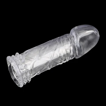 VATINE Spolnih Igrač Za Moške Moški Seks Odraslih Izdelkov Penis Rokav Penis Širitve Večkratno uporabo Silikonski Kondomi Petelin Extender Rokav