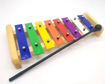 VELIKI popusti 6pc Nova glasbila igrače nastavite lesena tolkala za otroka predšolski otroci glasbe ritem zgodnje izobraževanje