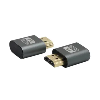 VGA HDMI Preizkusni Čep Navidezni Zaslon Emulator DDC Adapter Podpora Edid 1920x1080P Za Video Kartice BTC Rudarstvo Rudar