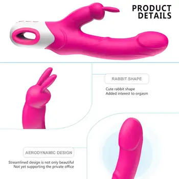 Vibrator Rabbit Vibrator za Vagine, G spot Simultion 12 Vibracije Načini G Spot Vaginalne Massager za Ženske Stimulacijo Ščegetavčka