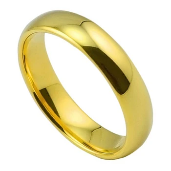 Visoka kakovost Preprost Krog Moški ženski Prstani Rose Gold barvi Nekaj Posla poročni prstani za ženske Ljubitelje modni Nakit Darilo