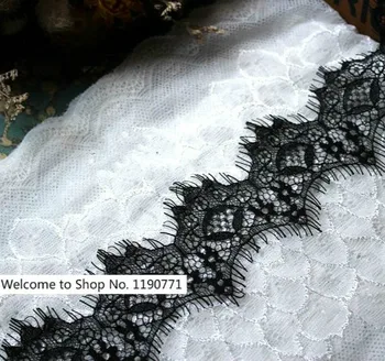 Visoka kakovost trepalnic čipke dekoracija dodatna oprema 4 cm ročno diy oblačila obleko tkanine dekoracijo