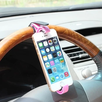VISOKOTLAĂNE mini avto volan gori nosilec za iphone 6 samsung GPS mp4 mobilni telefon, držalo suporte celular carro
