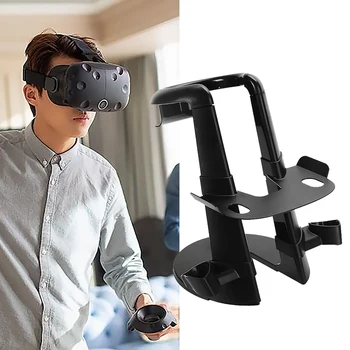 VR Očala Zaslon Imetnika in Postaje za Shranjevanje Nosilec Prenosne VR Slušalke Stojijo Zamenjavo za Oculus Quest 2