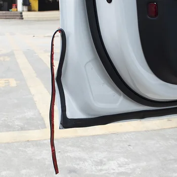 Vrata Komplet Tesnil Izolirani Trakovi Vreme Stripping Zmanjšanje Šuma Vetra Vreme Osnutek Trakovi za Tesla Model 3 Spredaj Zadaj