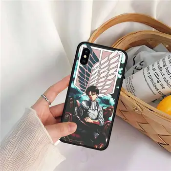 Vroče Anime Napad na Titan visoko kakovost Primeru Telefon za iPhone 11 12 pro XS MAX 8 7 6 6S Plus X 5S SE 2020 XR