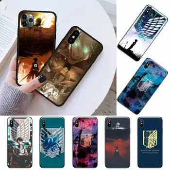 Vroče Anime Napad na Titan visoko kakovost Primeru Telefon za iPhone 11 12 pro XS MAX 8 7 6 6S Plus X 5S SE 2020 XR