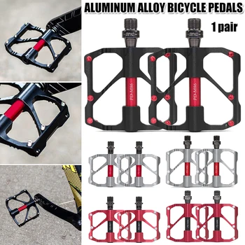 Vroče Prodaje Aluminijevih Zlitin 3 Ležaji Mountain Bike Pedala Platformo Izposoja Ravno Zlitine Pedala Non-Slip Zlitine Ravno Pedala
