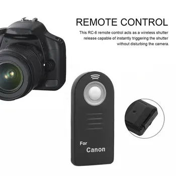 Vroče RC-6 RC6 IR Infrardeči povezavi, Brezžični Daljinski upravljalnik za Fotoaparat Sprostitev Zaklopa za Canon RC-6 EOS 450D 500D 550D 600D Spodbujanje