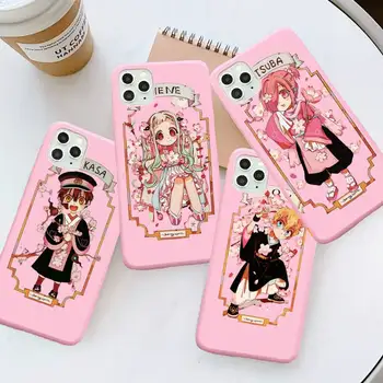 Wc Zavezuje Hanako Kun anime Telefon Primeru Candy Barve za iPhone 6 7 8 11 12 s mini pro X XS XR MAX Plus