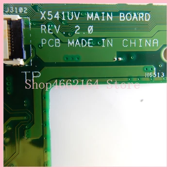 X541UV 8GB RAM GT920M I3-6100 CPU mainboard Za ASUS X541UV X541U X541 prenosni računalnik z matično ploščo 90NB0CG0-R02100 preizkušen OK