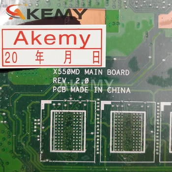 X550MJ motherboard N3540 CPU Za ASUS X550MJ Prenosni računalnik z matično ploščo X550M X550MD X552M Zvezek mainboard popolnoma testirane
