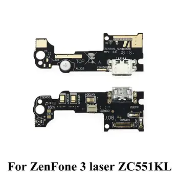 YuXi Za ASUS ZenFone 2 ZE550ML 3 Laser ZC551KL ZE552KL ZE520K 5 A500CG Pojdi ZB452KG Polnjenje prek kabla USB Vrata Flex Kabel Priključek Odbor