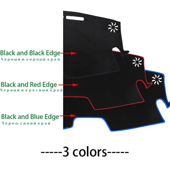 Za Chevrolet Epica 2007-2012 nadzorni plošči mat Zaščitna ploščica Odtenek Blazina Pad notranje nalepke avto styling dodatki