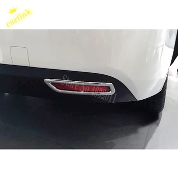 Za Citroen C4 2016 ABS Chrome avto zadnje luči za meglo box okvir dekoracijo nalepke Kritje trim DIY Avto Styling Pribor 2Pcs