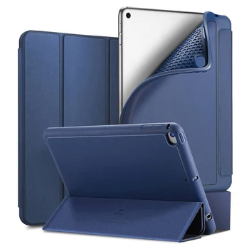 Za iPad Mini Primeru Je 7,9-Palčni Tablični RAČUNALNIK Zaščitna torbica z Stik Pero Anti-Izgubljeno Kartico v Režo za Oblikovanje PU Zaščitni ovitek