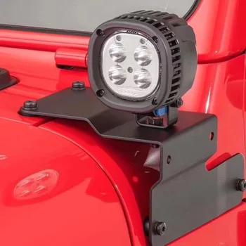 Za Jeep Wrangler LED Luči Nosilec Kapuco Smerniki Nosilec za Svetilko A-Steber Svetlobe Stojalo Fit JL 2018+